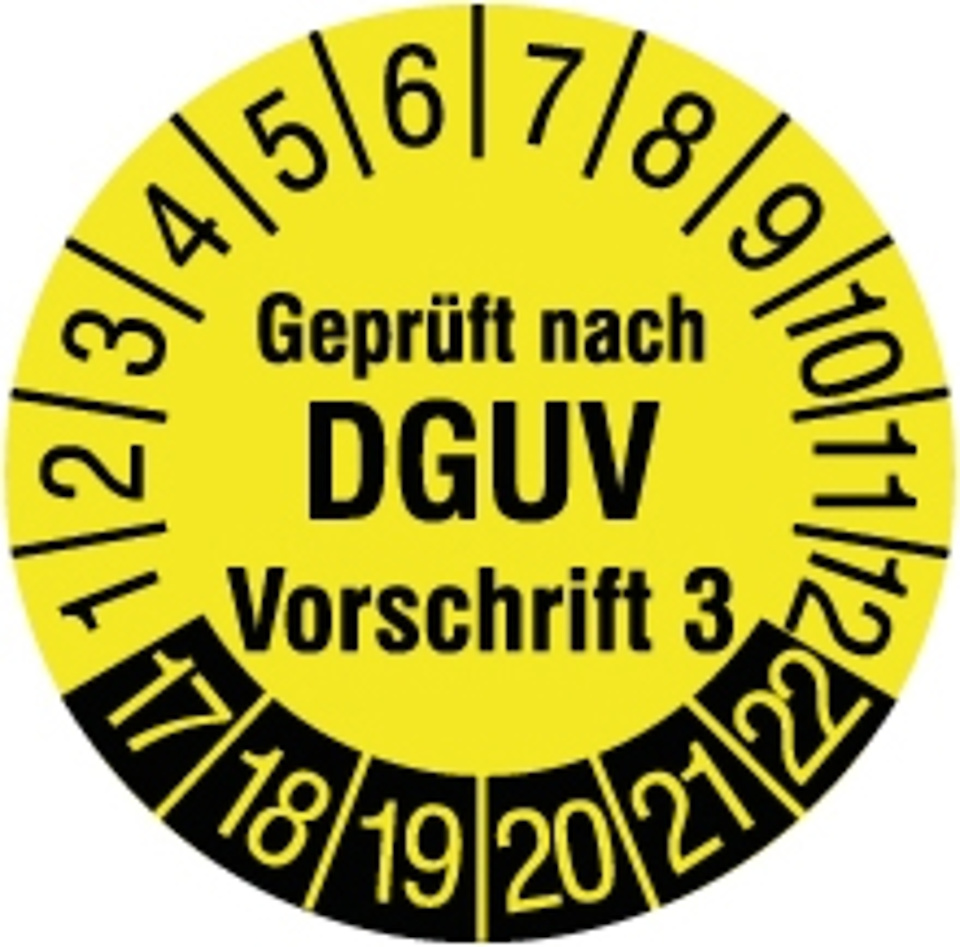 DGUV Vorschrift 3 bei Jura Elektro in Petersbuch