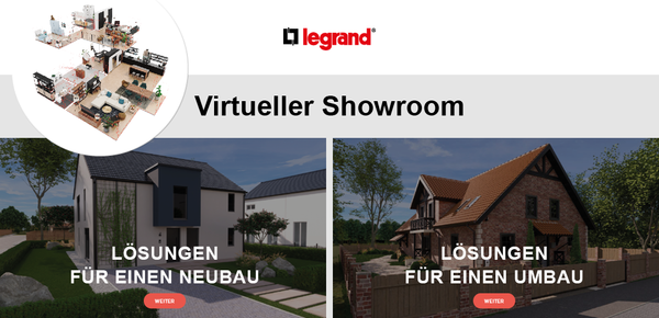 Virtueller Showroom bei Jura Elektro in Petersbuch