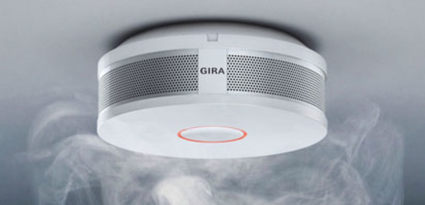 Gira Rauchwarnmelder bei Jura Elektro in Petersbuch