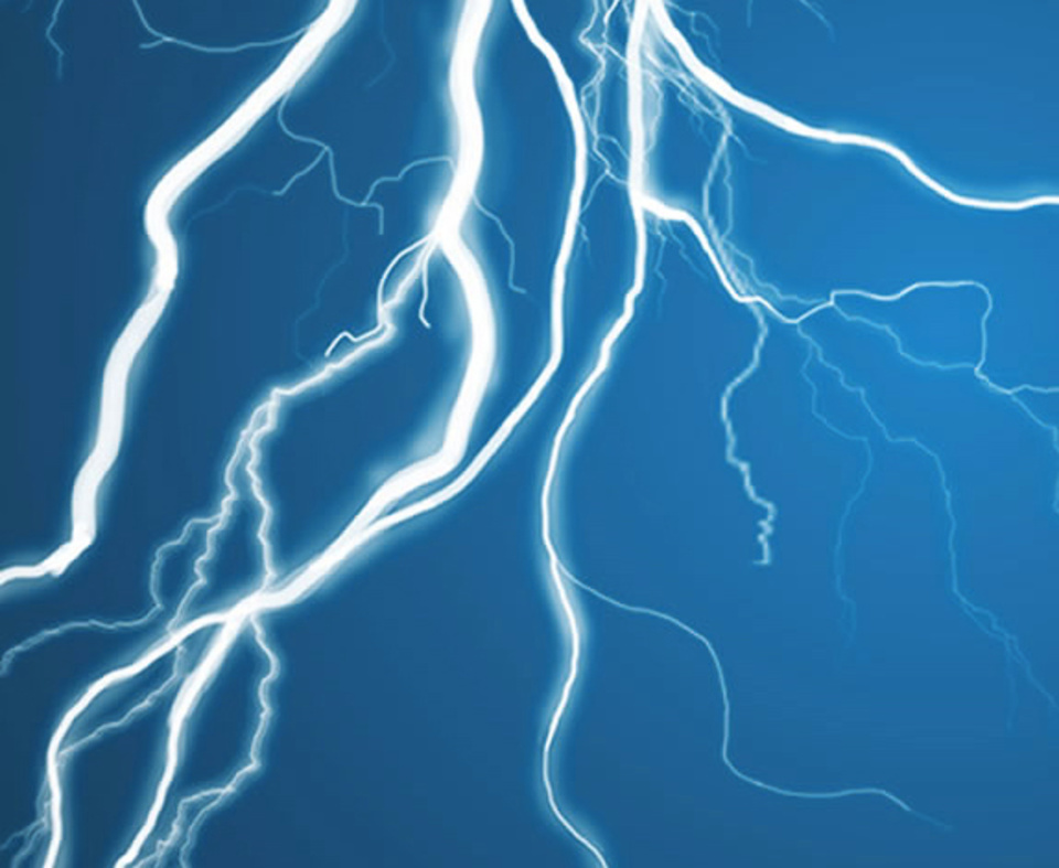 Blitz bei Jura Elektro in Petersbuch